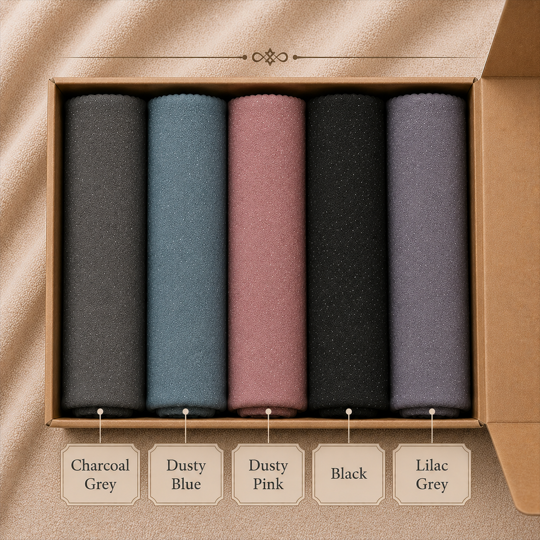 Moon Dust Georgette - Pack of 5 (Any Colors)