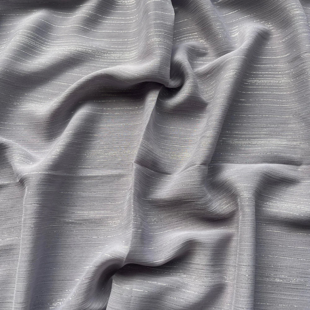 Sparkling Georgette- Silver