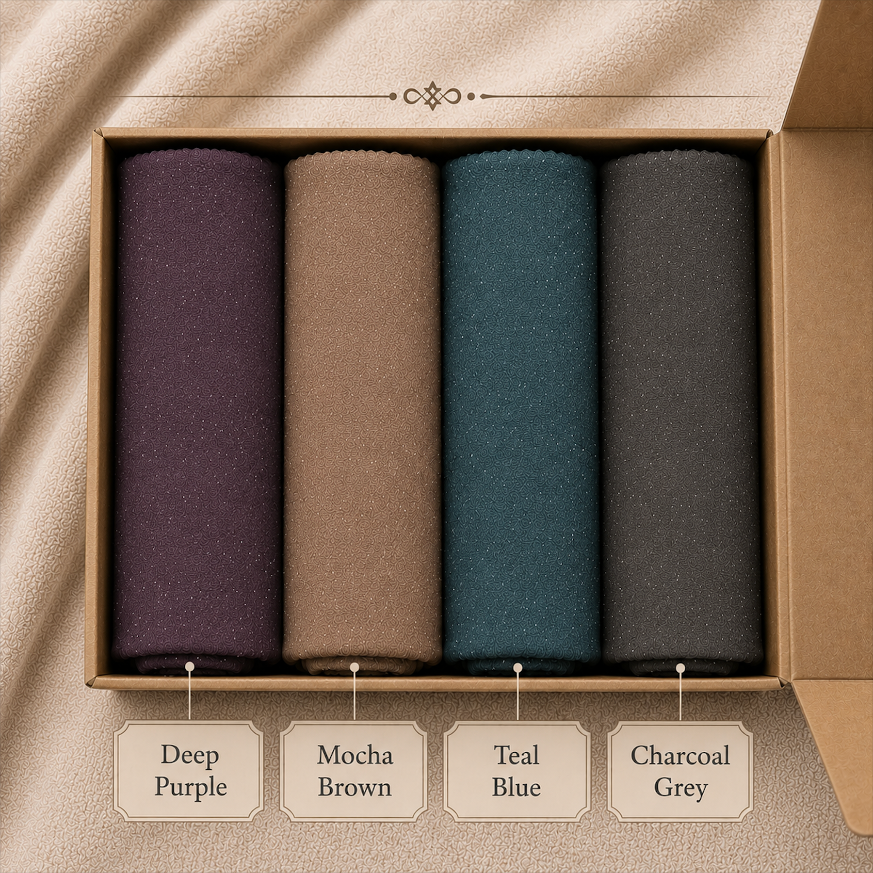 Moon Dust Georgette - Pack of 4 (Any Colors)