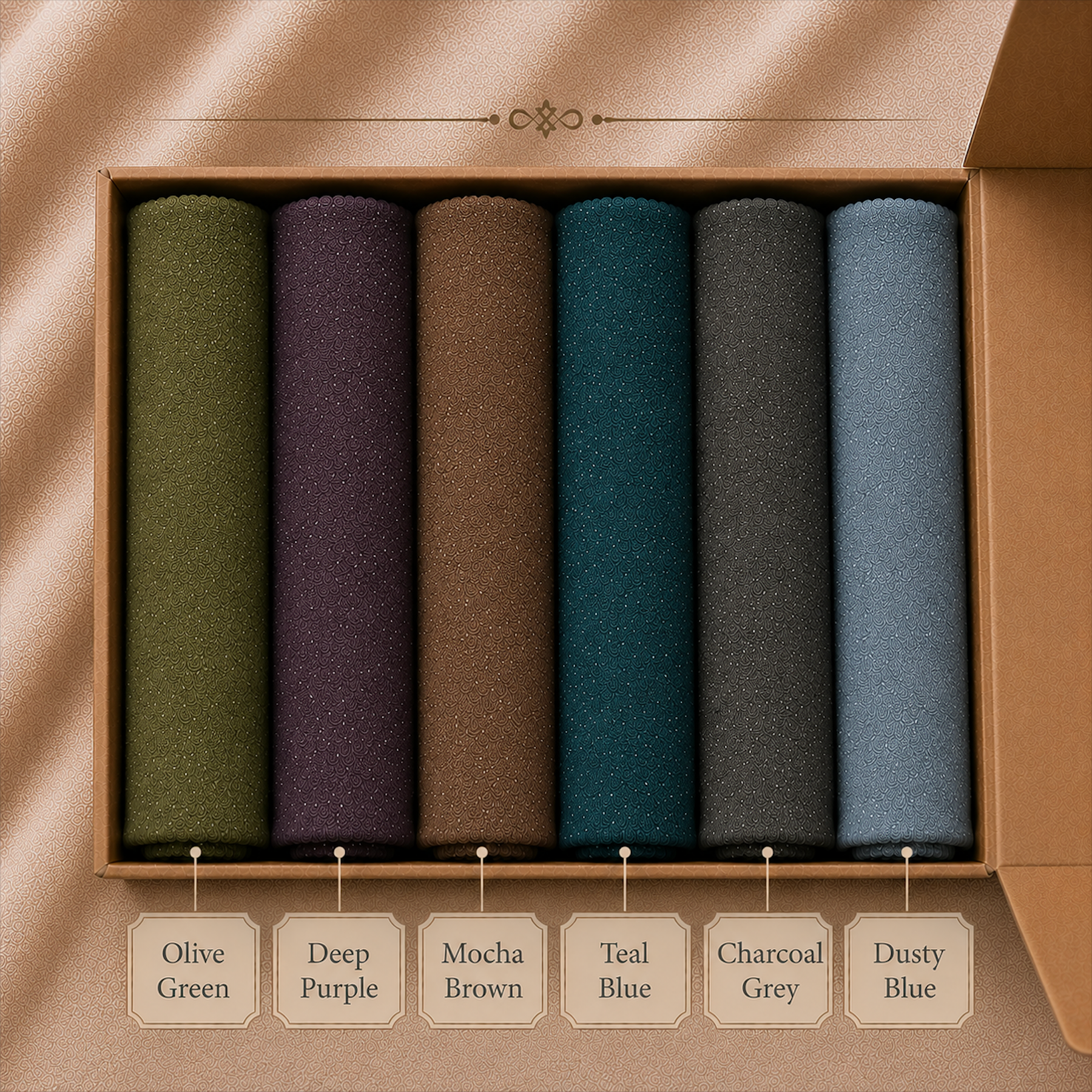 Moon Dust Georgette - Pack of 6 (Any Colors)
