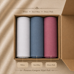 Plain Georgette - Pack of 3 (Any Colors)