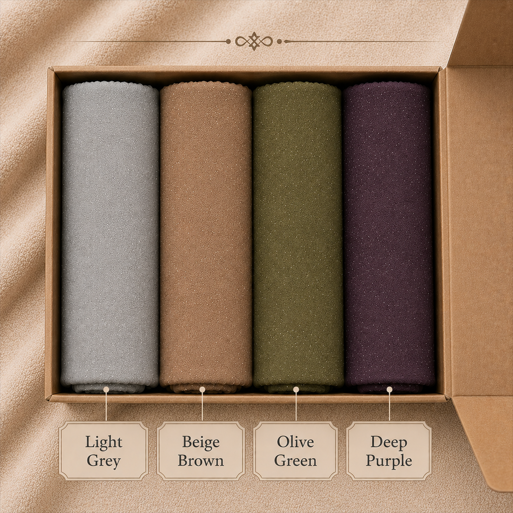 Moon Dust Georgette - Pack of 4 (Any Colors)