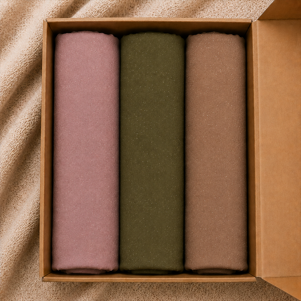 Moon Dust Georgette - Pack of 3 (Any Colors)