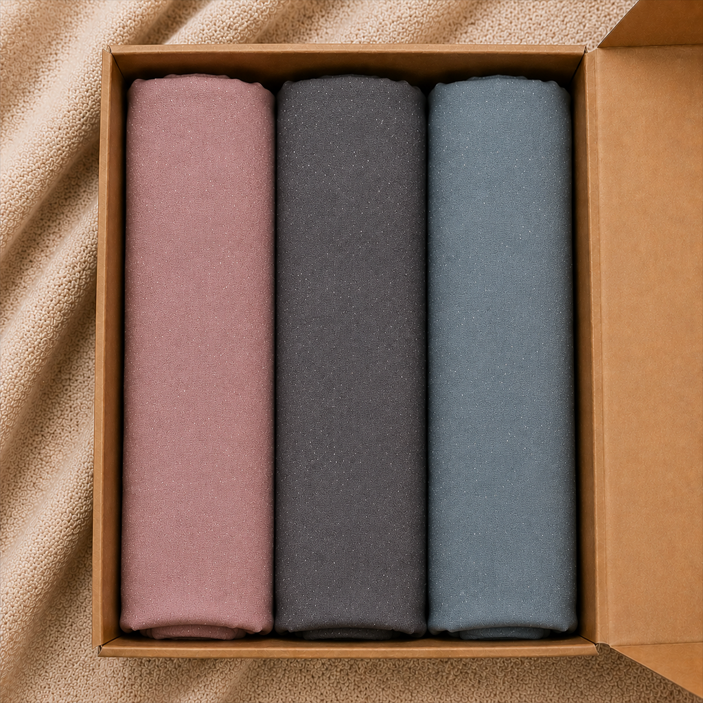 Moon Dust Georgette - Pack of 3 (Any Colors)