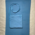 Plain Georgette Hijab & Naqab - Sky Blue