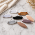 Premium Hijab Pins Pack of 6 - Secure Neutral Tone Pins for Modest Wear | SatrStudio