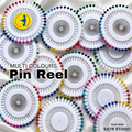 Multicolor Pins Reel - Hijab Sewing Pins Round Holder | SatrStudio