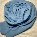 Plain Georgette - Sky Blue
