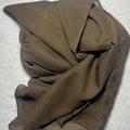 Plain Georgette - Dark Brown