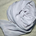 Plain Georgette - White