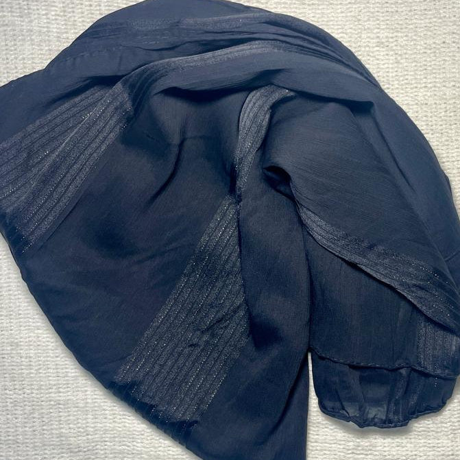 Silk Chiffon - Black