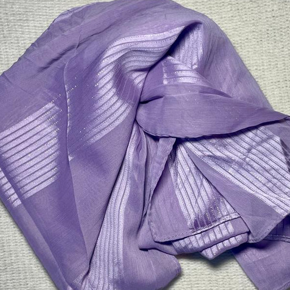 Silk Chiffon - Light Purple