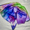 Model Lawn Hijab - Blue Purple Mix