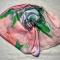 Model Lawn Hijab - Light Pink Green